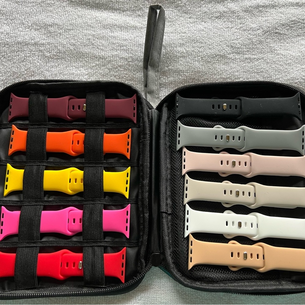 Apple Watch Bands in Multicolor Set
